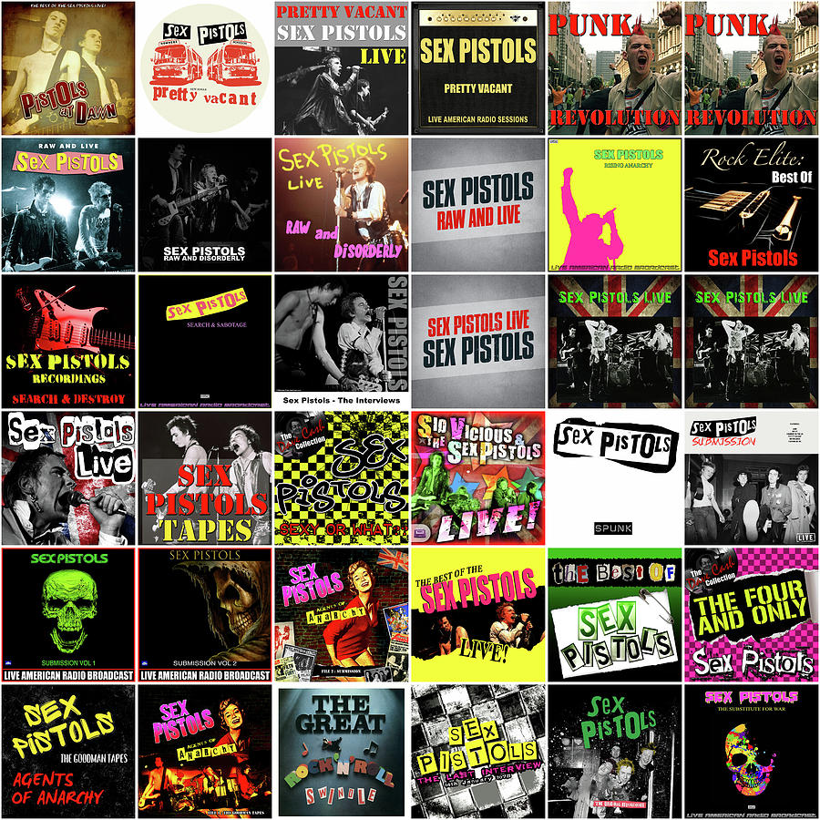 SEX PISTOLS-DISCOGRAPHY